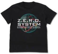 Mobile Report Gundam W: Zero System T-Shirt / Black-XL