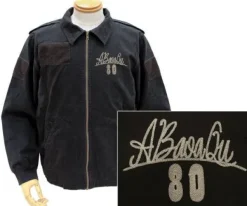 Mobile Suit Gundam: A Baoa Qu Embroidery Tour Jacket: Black-L