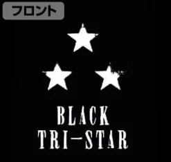 Mobile Suit Gundam: Black Tri-Star T-Shirt / Black-Xl