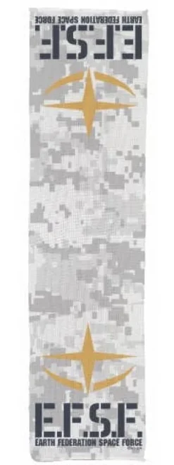 Mobile Suit Gundam Body Wash Towel E.F.S.F.