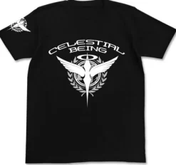 Mobile Suit Gundam 00: Celestial Being T-Shirt / Black-L