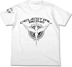 Mobile Suit Gundam 00 Celestial Being T-shirt White S