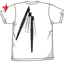 Mobile Suit Gundam: Char's Counterattack: Nu (New) Gundam T-Shirt / White-XL