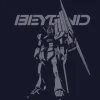 Mobile Suit Gundam: Char's Counterattack: New Gundam Beyond T-shirt: Navy - S