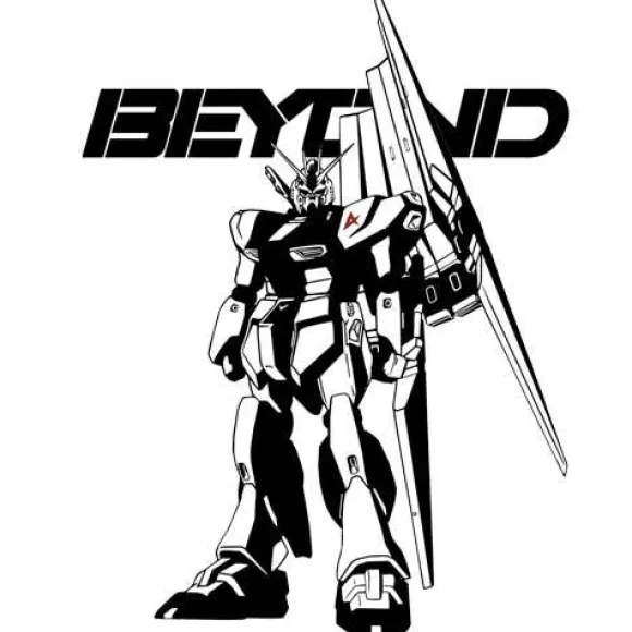 Mobile Suit Gundam: Char's Counterattack: New Gundam Beyond T-shirt: White - XL
