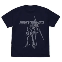 Mobile Suit Gundam: Char's Counterattack: New Gundam Beyond T-shirt: Navy - M