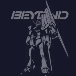 Mobile Suit Gundam: Char's Counterattack: New Gundam Beyond T-shirt: Navy - M