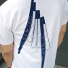 Mobile Suit Gundam: Char's Counterattack: Nu (New) Gundam T-Shirt / White-L