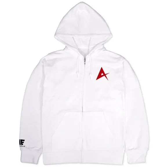 Mobile Suit Gundam: Char's Counterattack: RX-93 NU Gundam Zip Hoodie / White-XXL