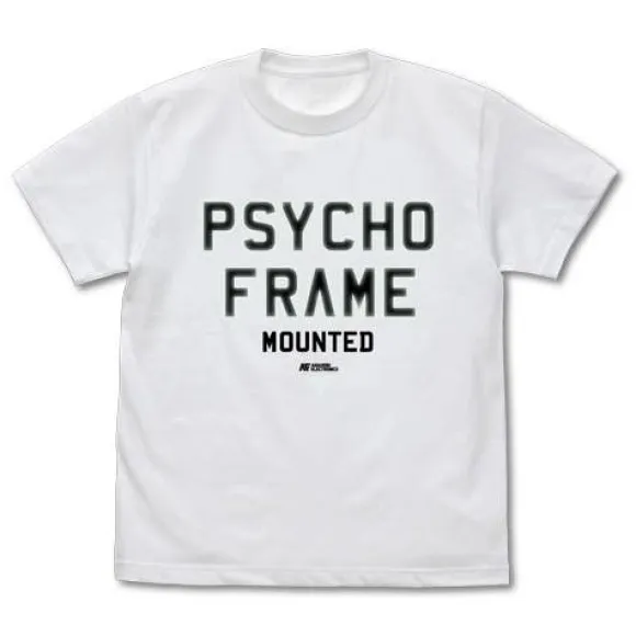 Mobile Suit Gundam: Char's Counterattack: Psycoframe T-Shirt / White-L