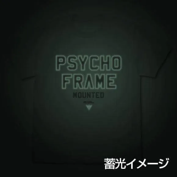 Mobile Suit Gundam: Char's Counterattack: Psycoframe T-Shirt / White-L