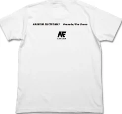 Mobile Suit Gundam: Char's Counterattack: Psycho Frame T-Shirt: White-S