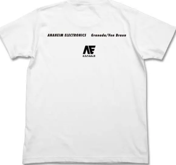 Mobile Suit Gundam: Char's Counterattack: Psycho Frame T-Shirt: White-M