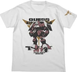 Mobile Suit Gundam Char's Counterattack MSN-03 Jagd Doga T-Shirt Quess Ver. White-S