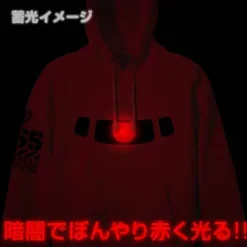 Mobile Suit Gundam Char's Zaku Mono-Eye Luminous Parka Red M