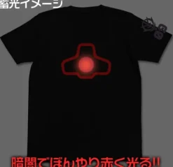 Mobile Suit Gundam: Dom Monoeye Glow-In-The-Dark T-Shirt / Black-XL