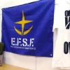 Mobile Suit Gundam: Earth Federation Military Flag