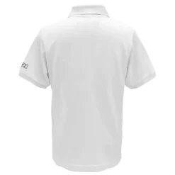 Mobile Suit Gundam: Earth Federation Forces Embroidered Polo Shirt / White-L