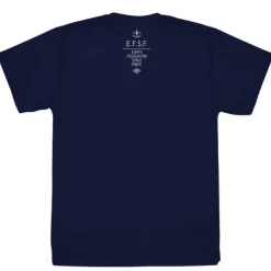 Mobile Suit Gundam: Earth Federation Space Force Dry T-Shirt / Navy-L