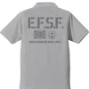 Mobile Suit Gundam Earth Federation Space Force Polo Shirt : OX Gray-M