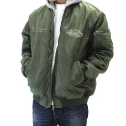 Mobile Suit Gundam: Earth Federation Space Force MA-1 Jacket Moss XL