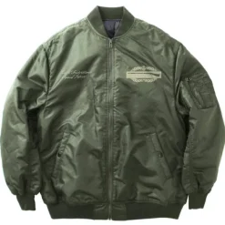 Mobile Suit Gundam: Earth Federation Space Force MA-1 Jacket Moss XL