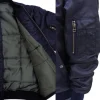 Mobile Suit Gundam: Earth Federation Space Force MA-1 Jacket Navy L