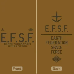 Mobile Suit Gundam: E.F.S.F. Dry T-shirt BROWN S