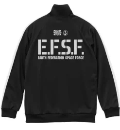 Mobile Suit Gundam: E.F.S.F. Jersey: Black x White - XL