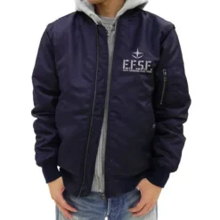 Mobile Suit Gundam: E.F.S.F. MA-1 Jacket: Navy - S