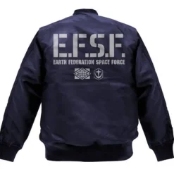 Mobile Suit Gundam: E.F.S.F. MA-1 Jacket: Navy - S