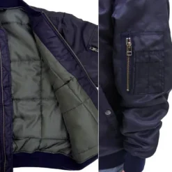 Mobile Suit Gundam: E.F.S.F. MA-1 Jacket: Navy - XL