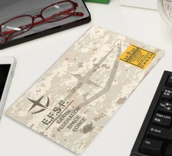 Mobile Suit Gundam: E.F.S.F. Military Camouflage Pattern Cleaner Cloth