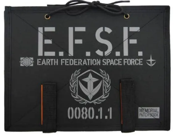 Mobile Suit Gundam E.F.S.F. War Memorial Removable Emblem Book