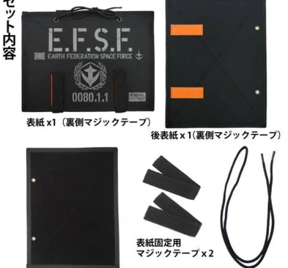 Mobile Suit Gundam E.F.S.F. War Memorial Removable Emblem Book
