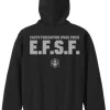 Mobile Suit Gundam: E.F.S.F. Zip Parka: Black - L