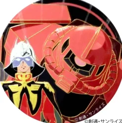 Mobile Suit Gundam: Engraving Metal Art Sticker 2 Char & Zaku (Reissue)