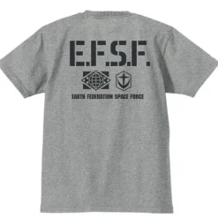 Mobile Suit Gundam: Federal Army Heavyweight T-Shirt / Mix Gray-Xl