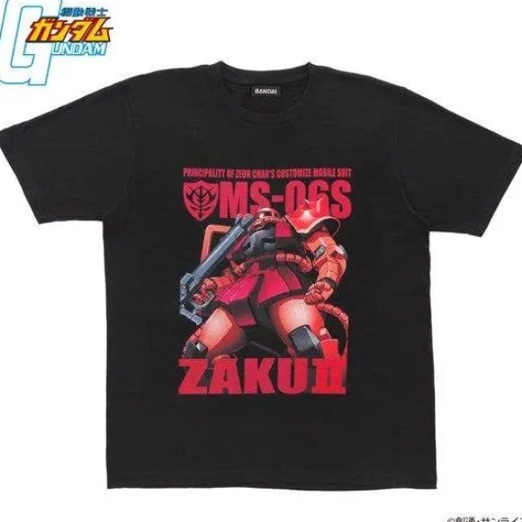 Mobile Suit Gundam: Full Color T-Shirt MS-06S Zaku II L Size