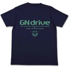 Mobile Suit Gundam 00: Gn Drive T-Shirt / Navy-M