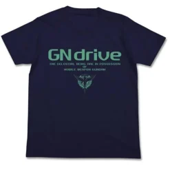 Mobile Suit Gundam 00: GN Drive T-shirt / Navy - S
