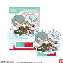 Mobile Suit Gundam GQuuuuuuX: Gyugyutto Mini Stand Sharia & Char
