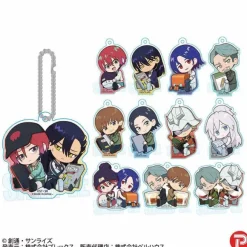 Mobile Suit Gundam GQuuuuuuX: Trading Acrylic Keychains Gyugyutto 1Box 12Pcs