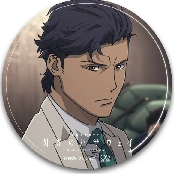 Mobile Suit Gundam: Hathaway's Flash: GSH-003 Famous Scene Sticker Kenneth