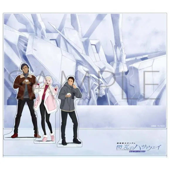Mobile Suit Gundam Hathaway's Flash: Circe's Witch Snow Festival Acrylic Diorama