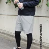 Mobile Suit Gundam Hathaway's Flash: Mufti Sweat Shorts / Black-L