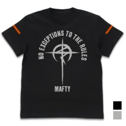 Mobile Suit Gundam Hathaway's Flash: Mufti Slogan T-Shirt / Black-L