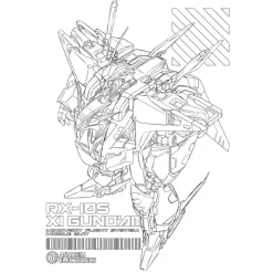 Mobile Suit Gundam Hathaway's Flash: Quess Gundam T-Shirt / White-Xl