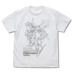 Mobile Suit Gundam Hathaway's Flash: Quess Gundam T-Shirt / White-Xl