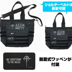 Mobile Suit Gundam Hathaway's Flash: Mufti Functional Tote Bag / Black
